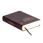 NKJV Brown Faux Leather Flexcover Bible With Grassroots Reflections Thumb-Indexed - Image 4
