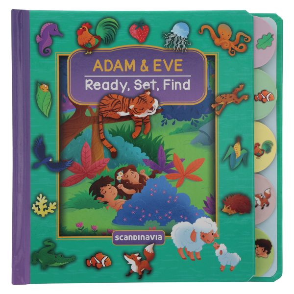 Adam & Eve - Ready, Set, Find (Board Book) - Image 4