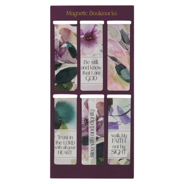 Trust in the Lord with All Your Heart Six-Piece Magnetic Bookmark Set - Image 9
