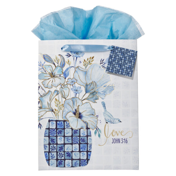 Love Portrait Gift Bag with Gift Tag - Image 7
