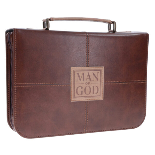 Man of God Faux Leather Bible Bag - Image 7