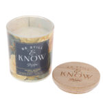 Be Still and Know Nordic Seaside Scented Candle with Bamboo Lid - Image 15