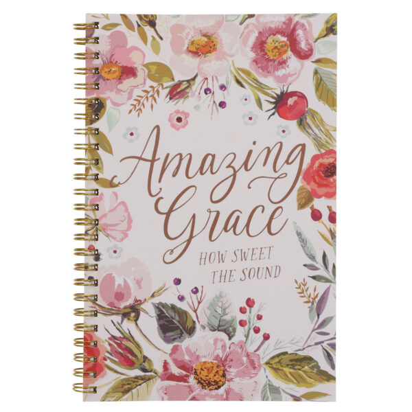 Amazing Grace How Sweet the Sound Wirebound Notebook - Image 1