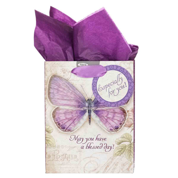 May You Have A Blessed Day Small Gift Bag With Gift Tag - Numbers 6:24 - Image 15