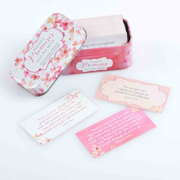 Precious Promises From The Word Promise Cards In Tin - Image 7