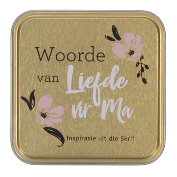 Woorde Van Liefde vir Ma Afrikaans Cards In Tin - Inspirasie uit die Skrif - Image 16