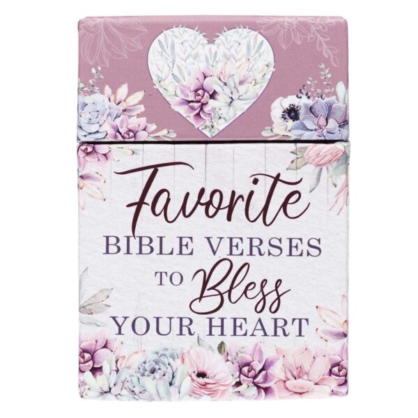 Favorite Bible Verses To Bless The Heart (Boxed Cards) - Image 5