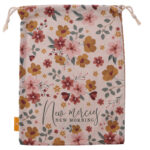 New Mercies New Morning Large Cotton Drawstring Bag - Image 9