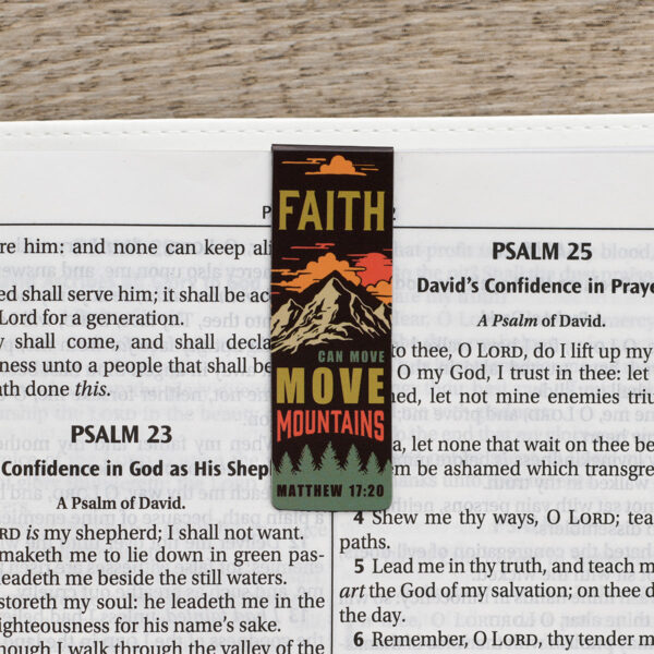 Faith Moves Mountains Magnetic Bookmarks Set Of 6 - Image 14