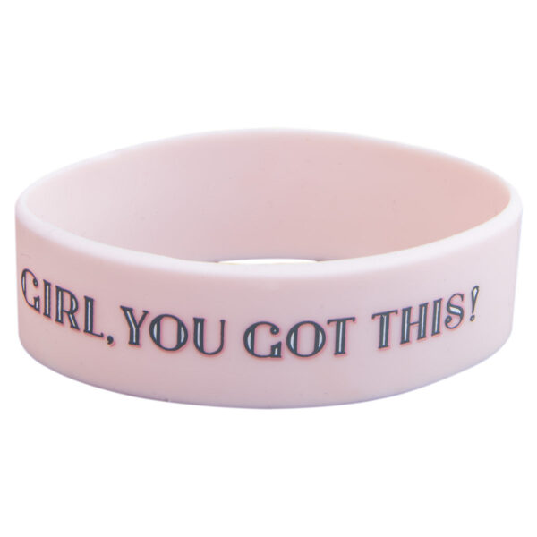 Girl, You Got This! Silicone Wristband - Image 5