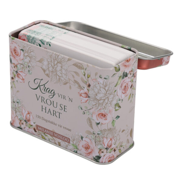 Krag vir ’n Vrou Se Hart Afrikaans Cards In Tin - 150 Dagstukke vir Vroue - Image 28