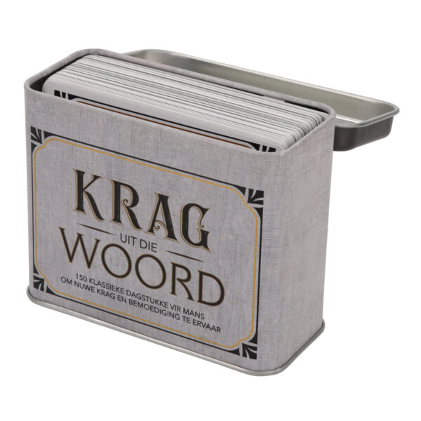 Krag Uit Die Woord Afrikaans Cards In Tin - Image 29