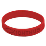 Ichthus Red Silicone Wristbands - Image 5
