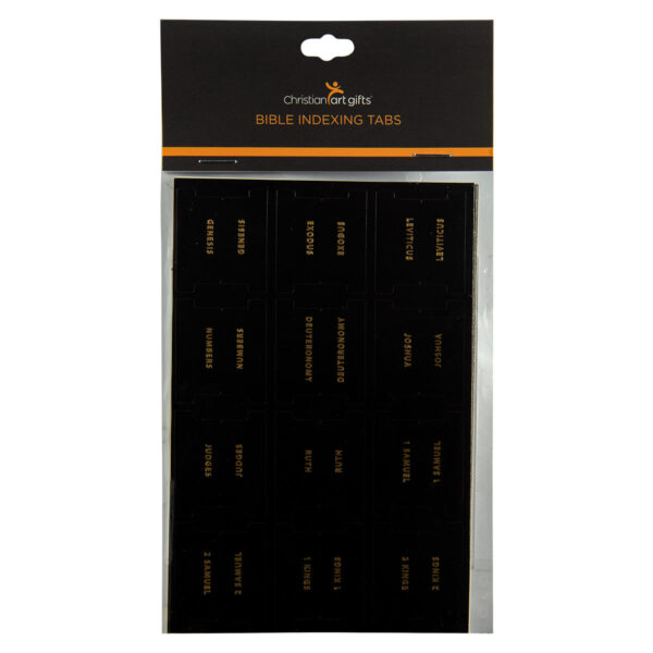 Old And New Testament Black With Matt Gold Bible Indexing Tabs - Image 17
