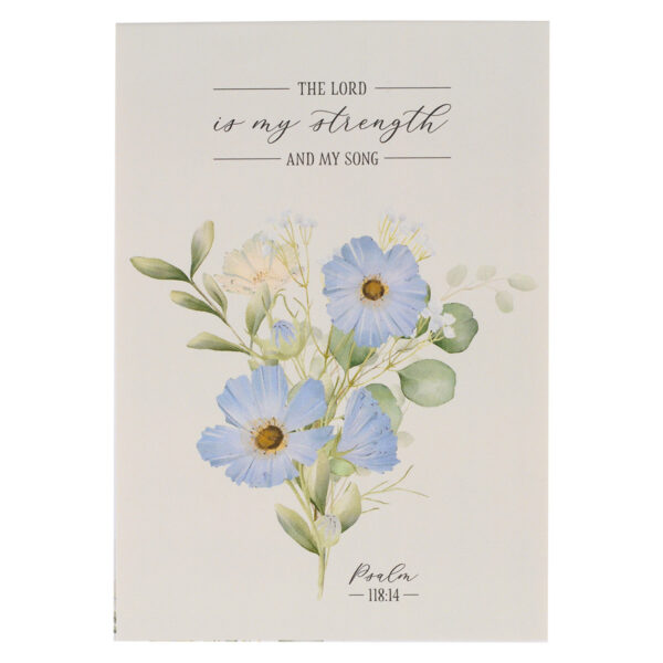 The Lord Is My Strength And My Song Small Notepad - Image 13