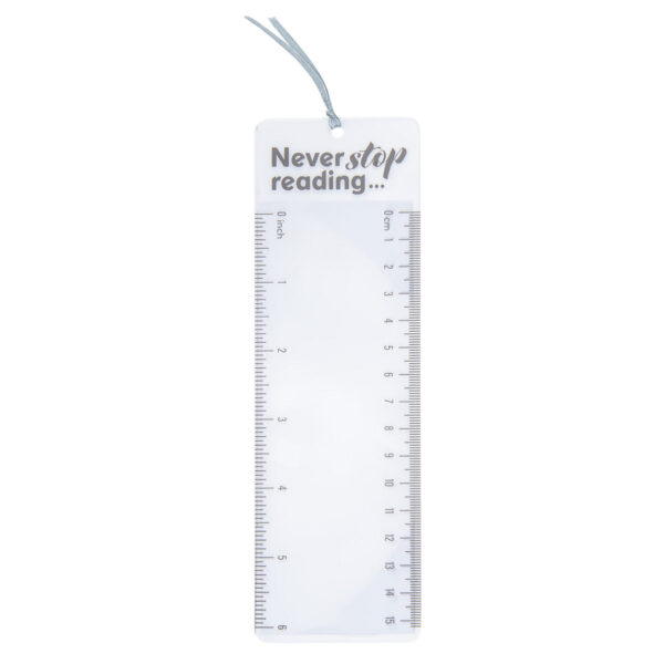 Never Stop Reading Magnifying Bookmark - Image 9