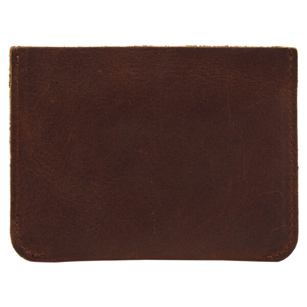 Genuine African Leather Brown Card Holder - Image 22
