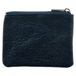 Genuine African Leather Navy Small Coin Purse - Image 25