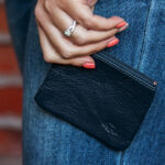 Genuine African Leather Navy Small Coin Purse - Image 29