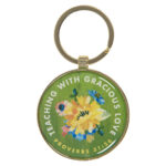 Teaching With Gracious Love Metal Key Ring - Image 8