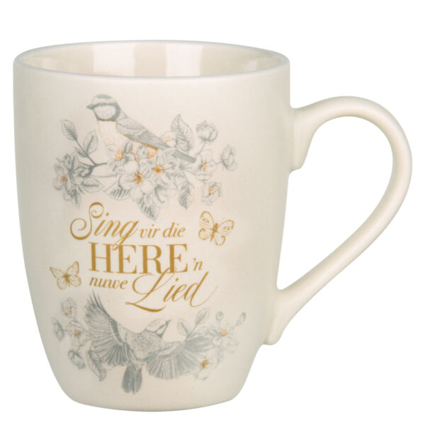 Sing vir die Here 'n Nuwe Lied Afrikaans Ceramic Mug - Image 10