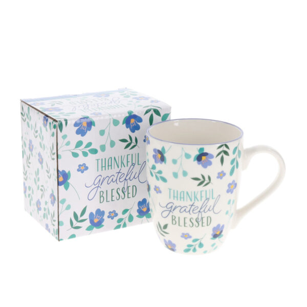 Thankful Grateful Blessed Ceramic Mug - Image 13