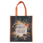 Trust in the Lord with All Your Heart Non-Woven Tote Bag - Image 12