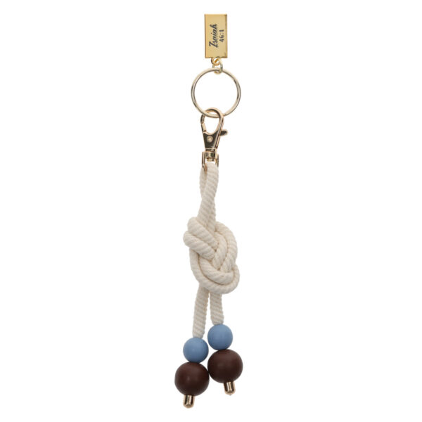 Footprints Key Ring with Rope - Image 17