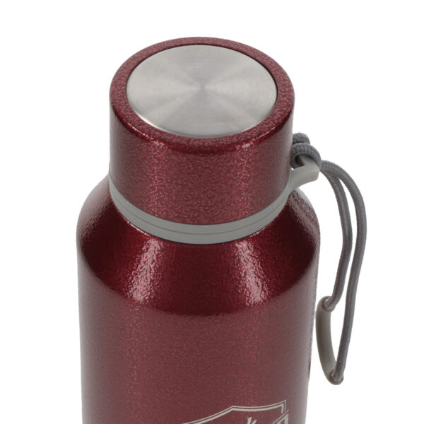Seek The Lord and His Strength Red Stainless Steel Water Bottle - Image 3