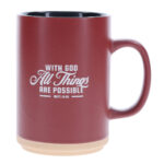 With God All Things Are Possible Ceramic Mug - Image 4