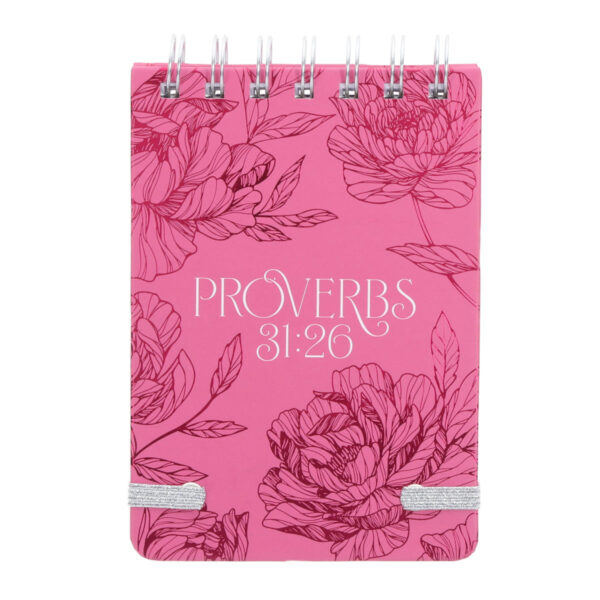 She Speaks with Kindness Wirebound Notepad - Image 4