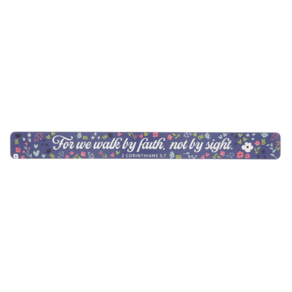For We Walk by Faith, Not By Sight Large Magnetic Strip - Image 2