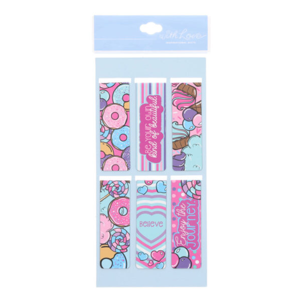 Be Your Own Kind of Beautiful Six-Piece Magnetic Bookmark Set - Image 4