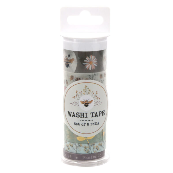 Psalm 23 Eight-Piece Washi Tape Set - Image 1
