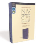 NIV Navy Imitation Leather Premium Gift Bible Red Letter Comfort Print - Image 20