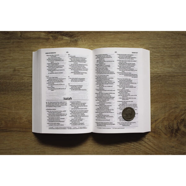 NIV Holy Bible Compact Burgundy Comfort Print (Paperback) - Image 8