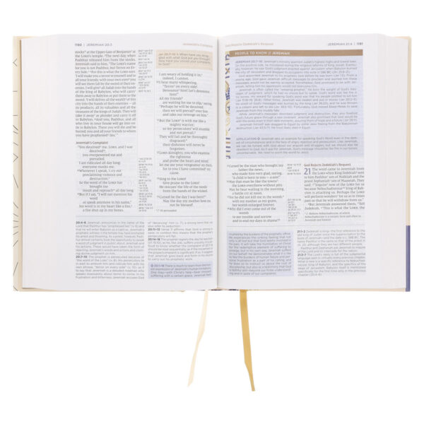 NIV Multi-Cream Hardcover Application Bible Red Letter Comfort Print - Image 15