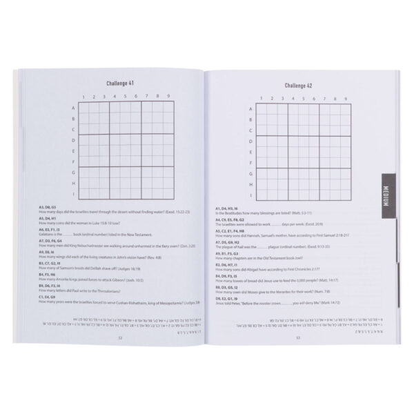 Bible Sudoku: 100 Sudoku Puzzles from Beginner to Master with Solutions (Paperback) - Image 25