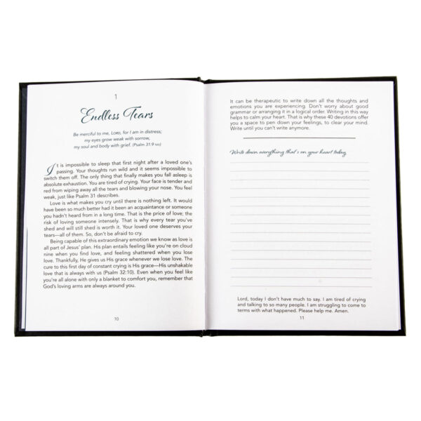Losing A Loved One: A 40-Day Journey Towards Healing, Hope and Peace (Hardcover) - Image 23
