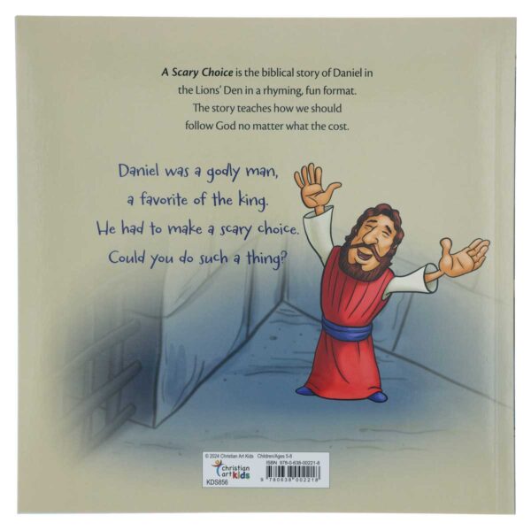 A Scary Choice: The Story of Daniel in the Lion's Den (Paperback) - Image 30