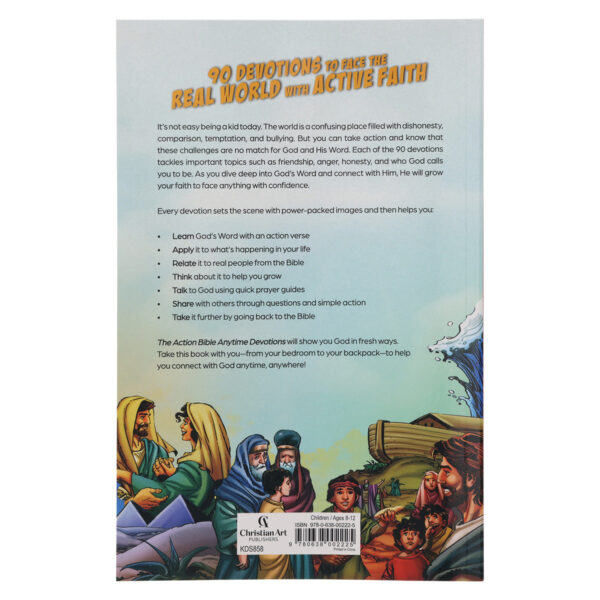 The Action Bible Anytime Devotions: 90 Ways to Help Kids Connect with God Anytime, Anywhere PB - Image 23