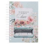 Let All That You Do Be Done in Love Hardcover Wirebound Journal - Image 4
