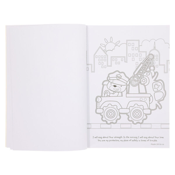 God Is with Me Wherever I Go: A Coloring Adventure for Kids (Paperback) - Image 26