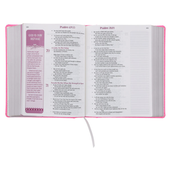 ESV Pink Glitter Hardcover My Creative Bible for Girls - Image 5