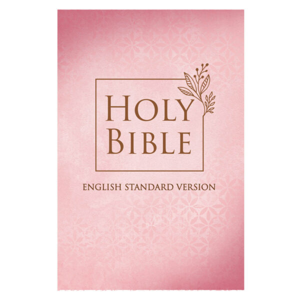ESV Pink Paperback Compact Bible - Image 1