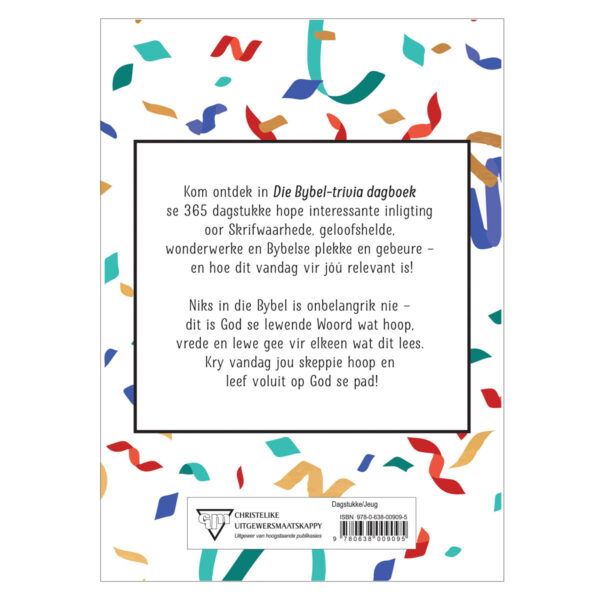 Die Bybel-Trivia Dagboek: 365 Dagstukke vir ’n Dag Vol Lig en Vreugde SB - Image 10