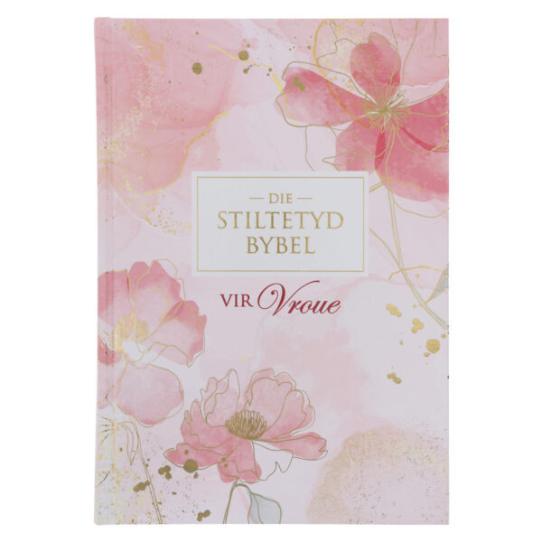 NLV Pienk Blomme Hardeband Stiltetydbybel vir Vroue - Image 5