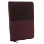 NKJV Value Thinline Large Print Red Letter Burgundy (Comfort Print)(Imitation Leather) - Image 4
