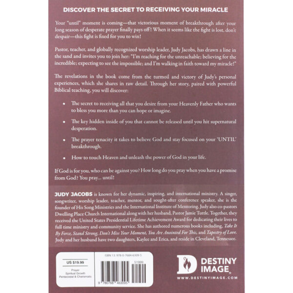 Pray Until: The Secret To Receiving Your Miracle (Paperback) - Image 9