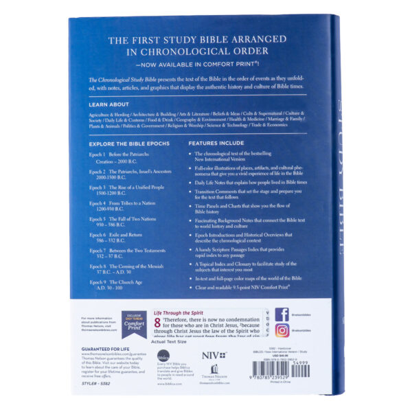 NIV Chronological Study Bible (Comfort Print)(Hardcover) - Image 26